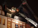 Feuer 3 Dachstuhlbrand Koeln Muelheim Gluecksburgstr P044